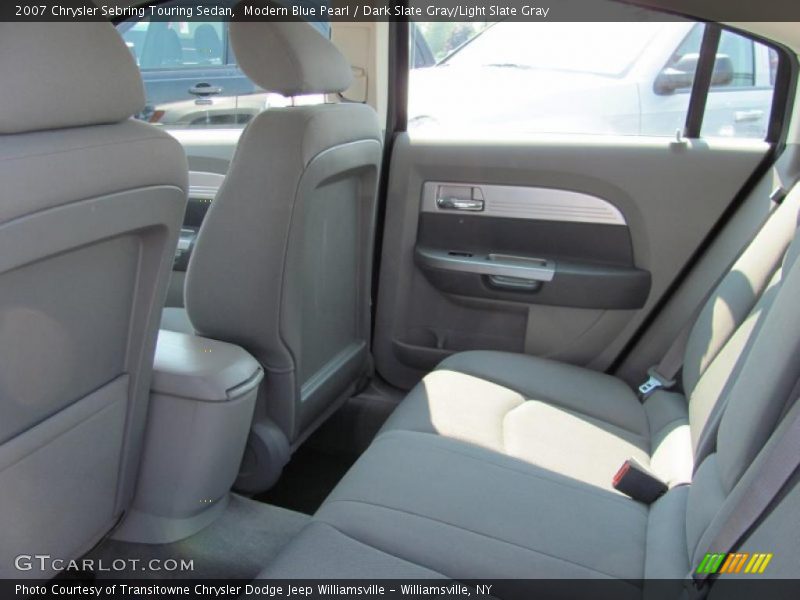 Modern Blue Pearl / Dark Slate Gray/Light Slate Gray 2007 Chrysler Sebring Touring Sedan