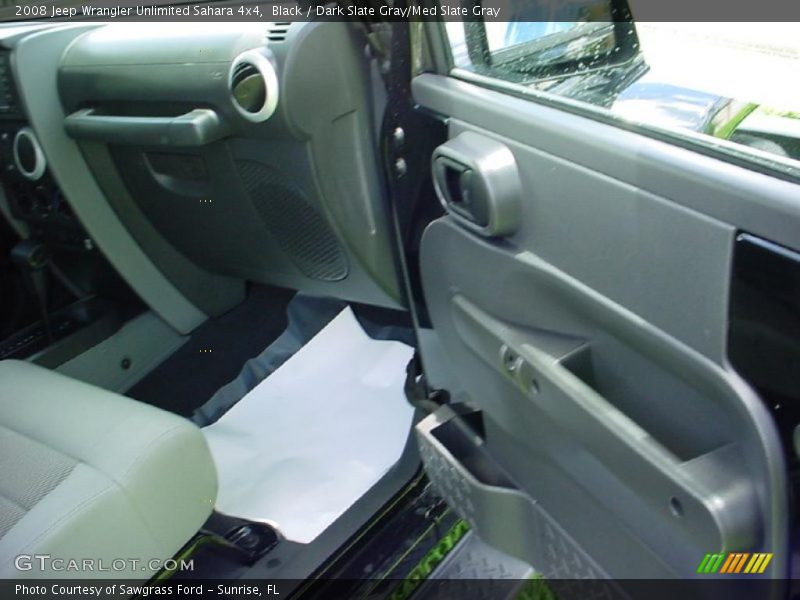 Black / Dark Slate Gray/Med Slate Gray 2008 Jeep Wrangler Unlimited Sahara 4x4