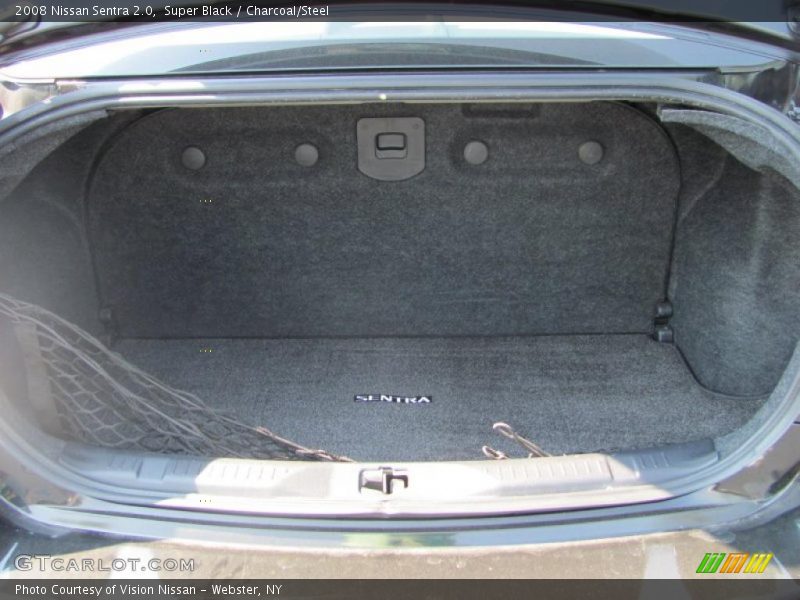 Super Black / Charcoal/Steel 2008 Nissan Sentra 2.0
