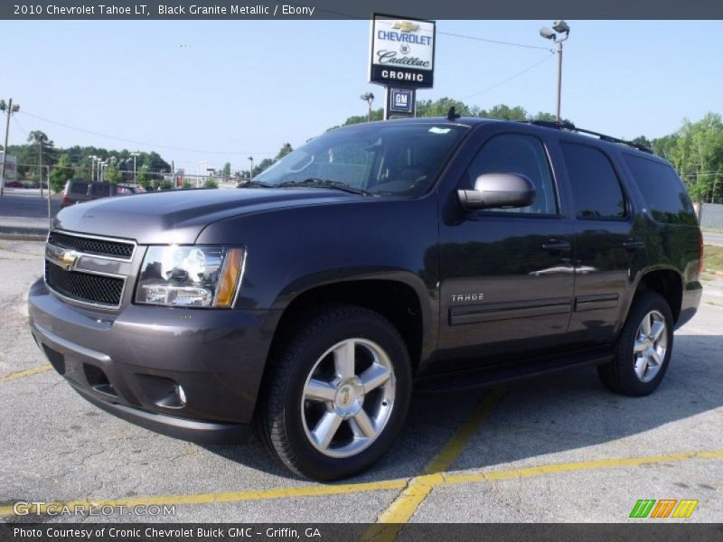 Black Granite Metallic / Ebony 2010 Chevrolet Tahoe LT