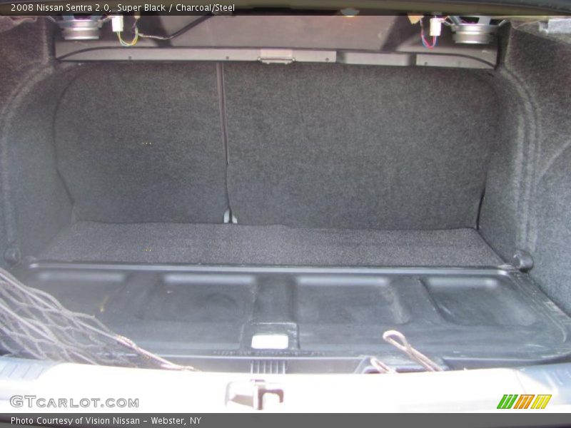 Super Black / Charcoal/Steel 2008 Nissan Sentra 2.0