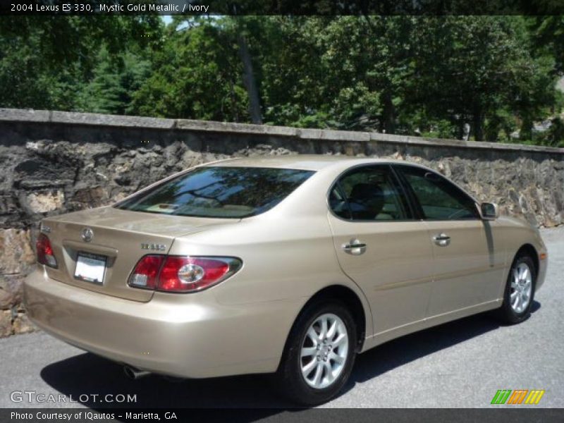 Mystic Gold Metallic / Ivory 2004 Lexus ES 330
