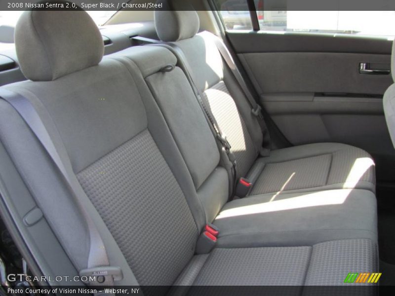 Super Black / Charcoal/Steel 2008 Nissan Sentra 2.0