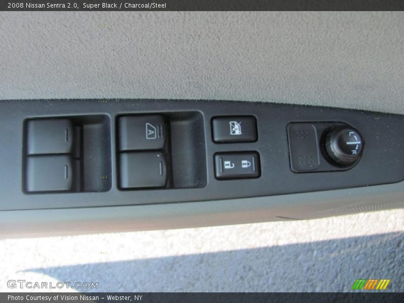Super Black / Charcoal/Steel 2008 Nissan Sentra 2.0