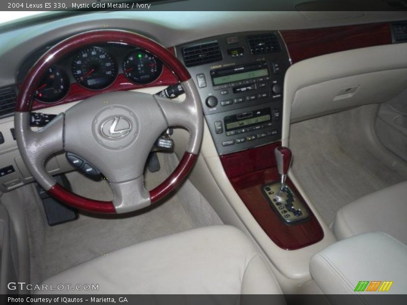 Mystic Gold Metallic / Ivory 2004 Lexus ES 330