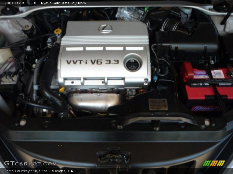 Mystic Gold Metallic / Ivory 2004 Lexus ES 330
