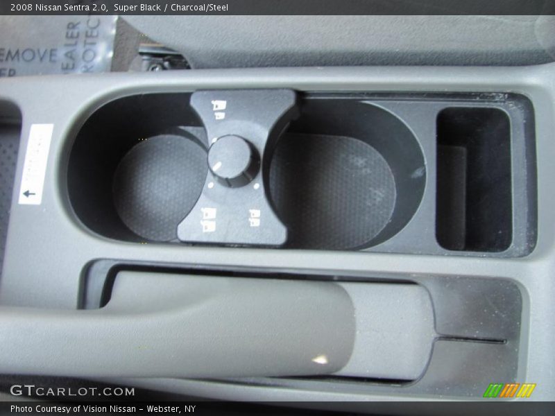 Super Black / Charcoal/Steel 2008 Nissan Sentra 2.0