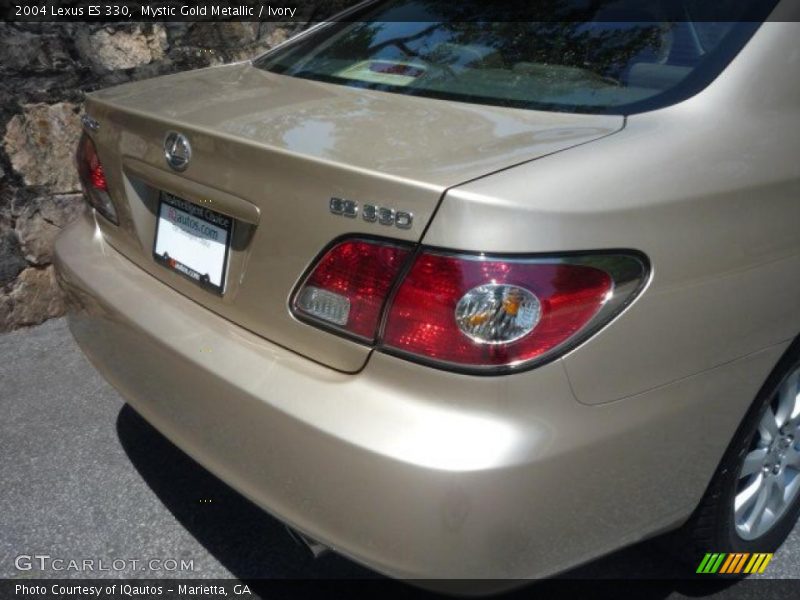 Mystic Gold Metallic / Ivory 2004 Lexus ES 330