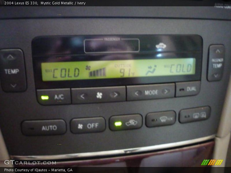 Mystic Gold Metallic / Ivory 2004 Lexus ES 330