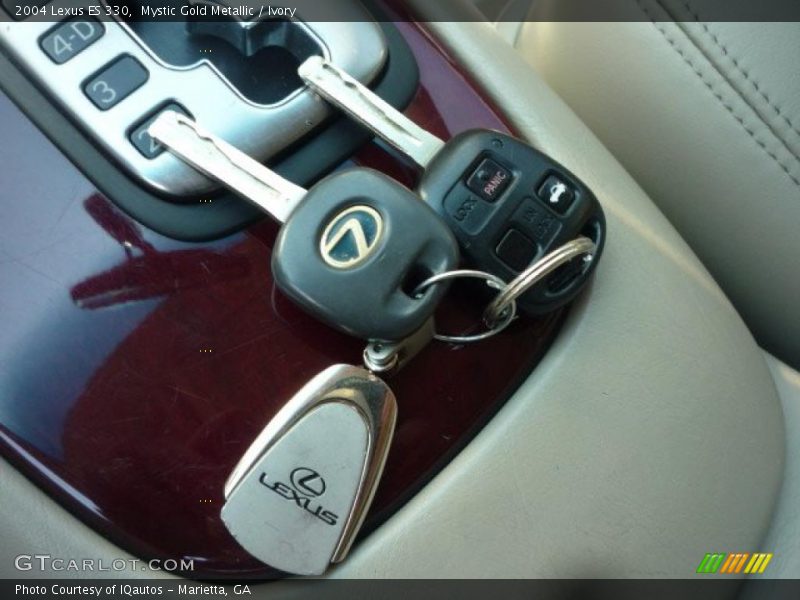 Mystic Gold Metallic / Ivory 2004 Lexus ES 330