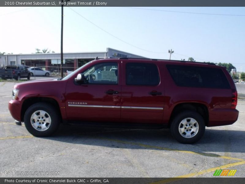 Red Jewel Tintcoat / Ebony 2010 Chevrolet Suburban LS