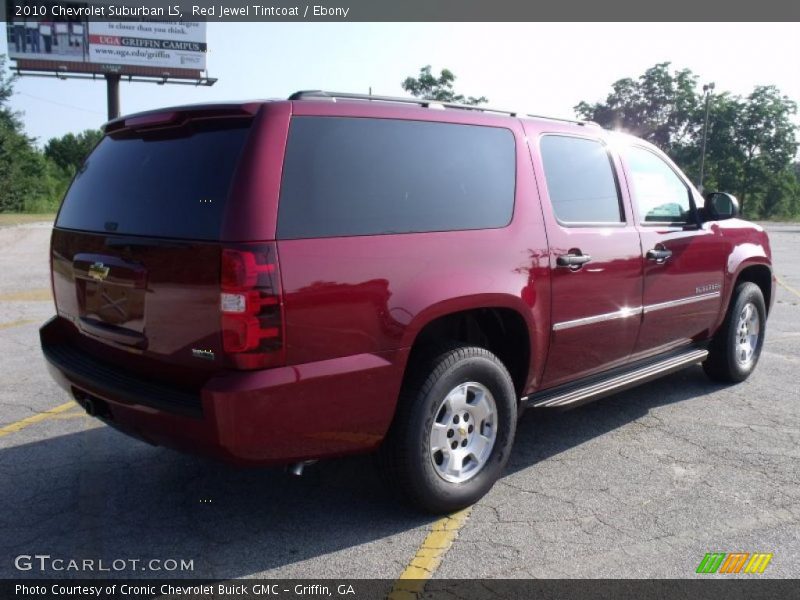 Red Jewel Tintcoat / Ebony 2010 Chevrolet Suburban LS