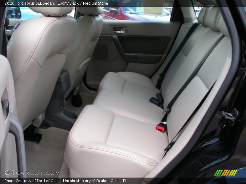 Ebony Black / Medium Stone 2010 Ford Focus SEL Sedan