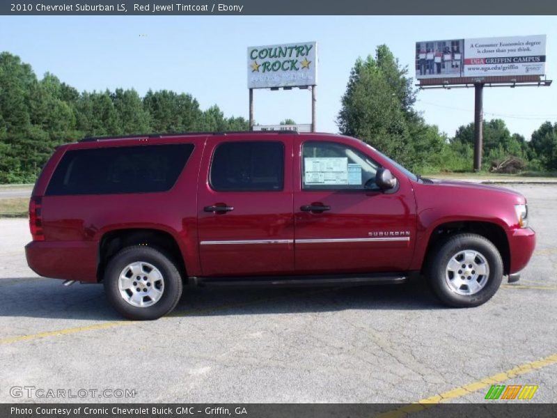 Red Jewel Tintcoat / Ebony 2010 Chevrolet Suburban LS