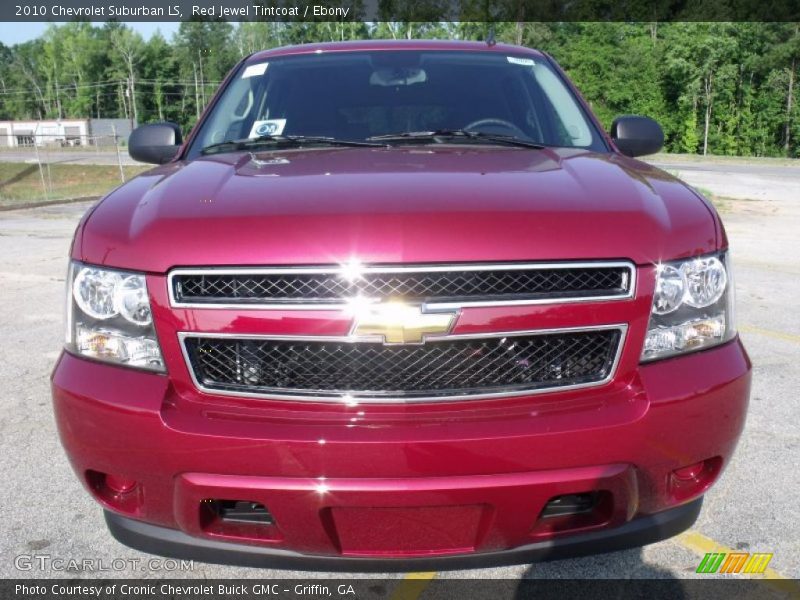 Red Jewel Tintcoat / Ebony 2010 Chevrolet Suburban LS