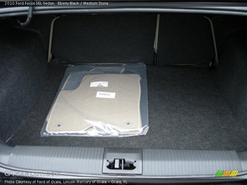 Ebony Black / Medium Stone 2010 Ford Focus SEL Sedan