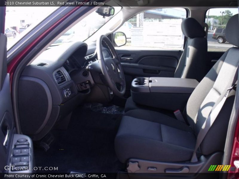 Red Jewel Tintcoat / Ebony 2010 Chevrolet Suburban LS