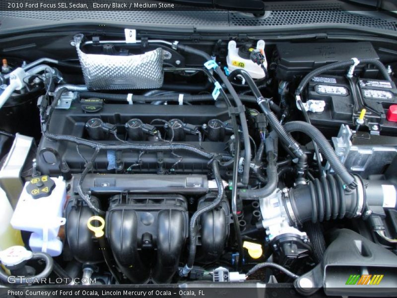 Ebony Black / Medium Stone 2010 Ford Focus SEL Sedan