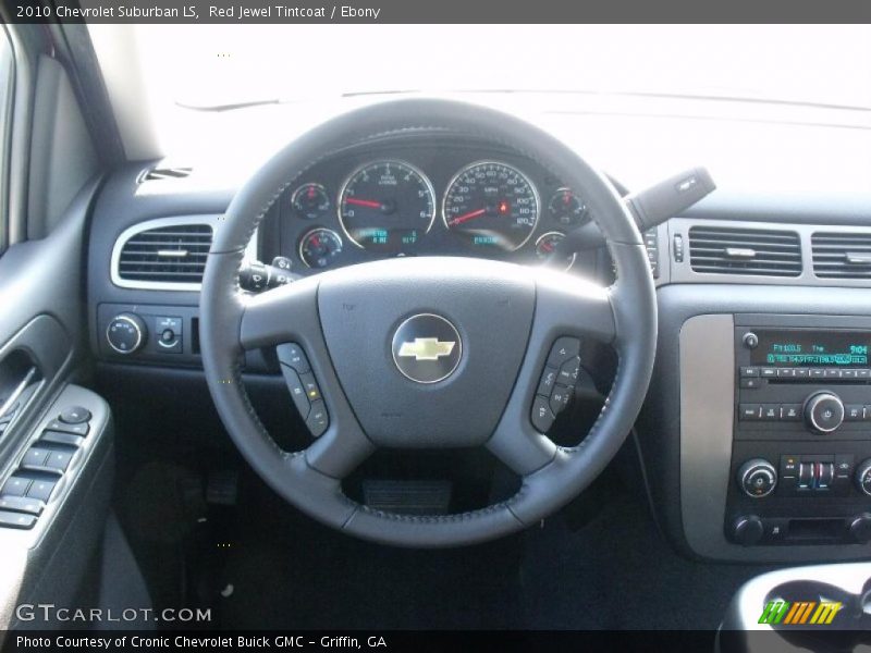 Red Jewel Tintcoat / Ebony 2010 Chevrolet Suburban LS