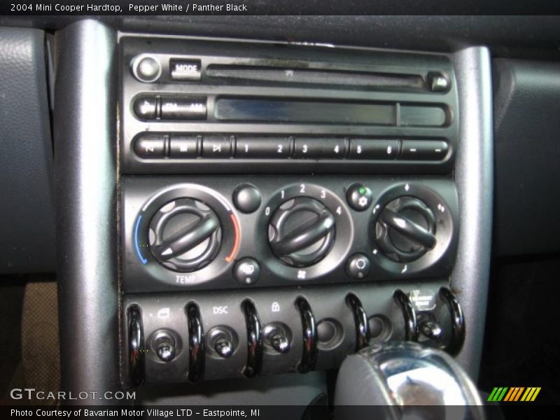 Pepper White / Panther Black 2004 Mini Cooper Hardtop