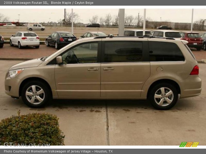 Blonde Maple / Ceylon Beige 2009 Volkswagen Routan SEL