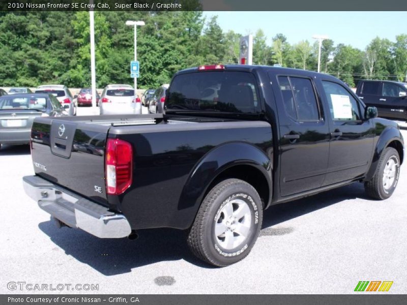Super Black / Graphite 2010 Nissan Frontier SE Crew Cab