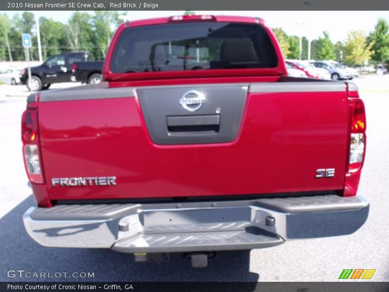 Red Brick / Beige 2010 Nissan Frontier SE Crew Cab