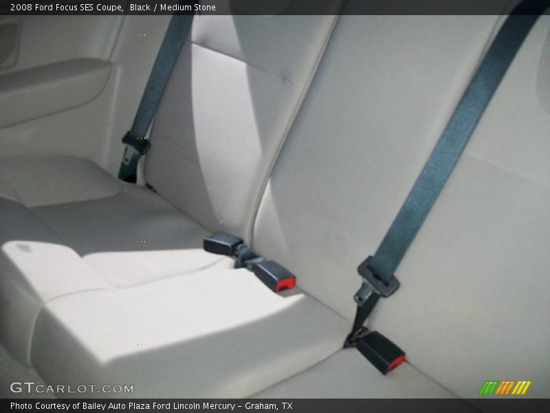 Black / Medium Stone 2008 Ford Focus SES Coupe