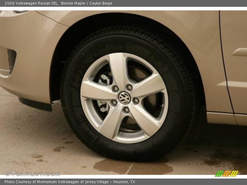 Blonde Maple / Ceylon Beige 2009 Volkswagen Routan SEL