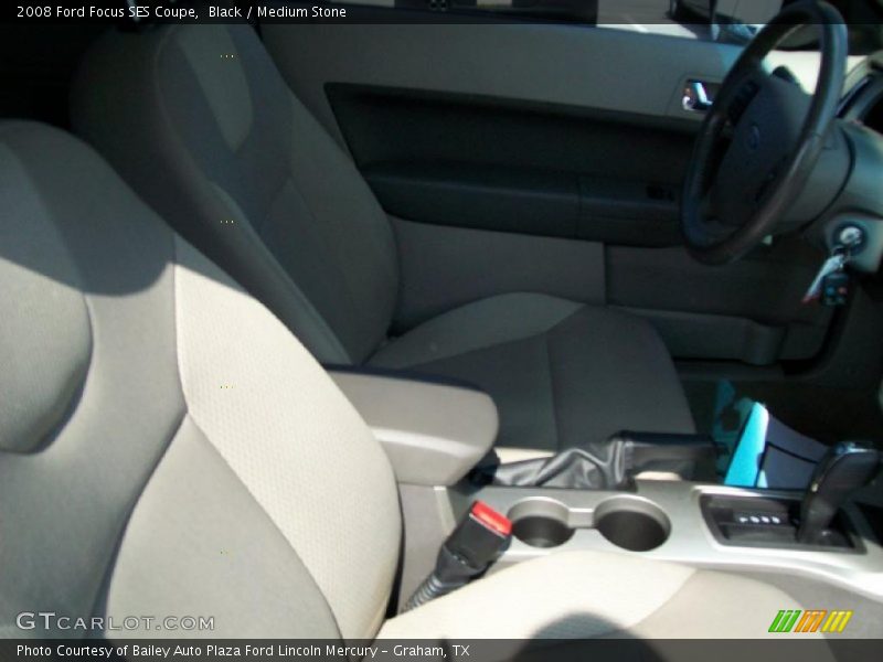Black / Medium Stone 2008 Ford Focus SES Coupe