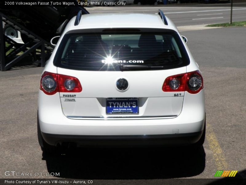 Candy White / Classic Gray 2008 Volkswagen Passat Turbo Wagon