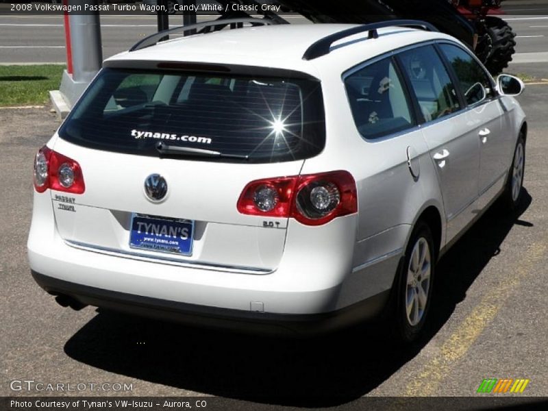 Candy White / Classic Gray 2008 Volkswagen Passat Turbo Wagon