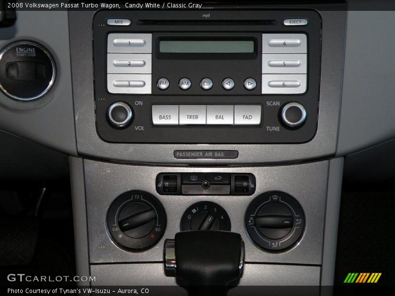 Candy White / Classic Gray 2008 Volkswagen Passat Turbo Wagon