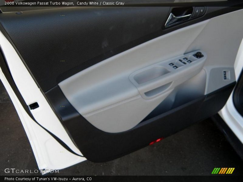 Candy White / Classic Gray 2008 Volkswagen Passat Turbo Wagon