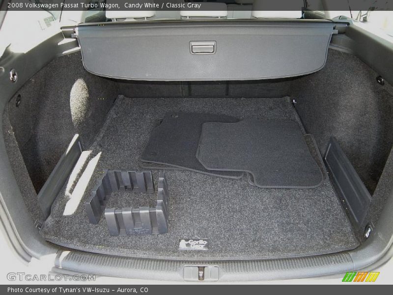 Candy White / Classic Gray 2008 Volkswagen Passat Turbo Wagon