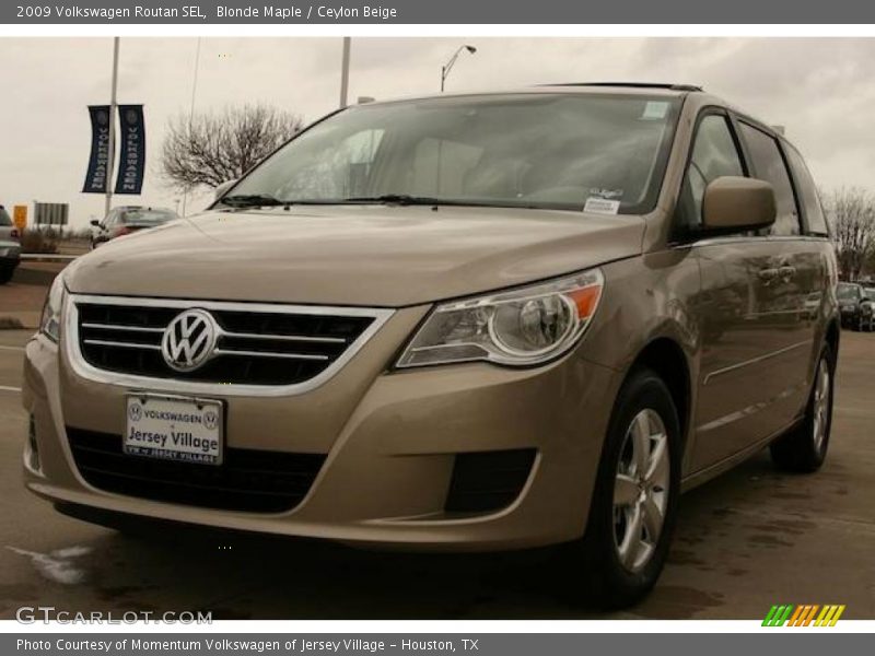 Blonde Maple / Ceylon Beige 2009 Volkswagen Routan SEL