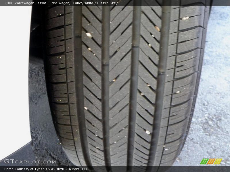 Candy White / Classic Gray 2008 Volkswagen Passat Turbo Wagon