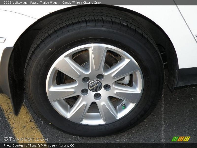 Candy White / Classic Gray 2008 Volkswagen Passat Turbo Wagon