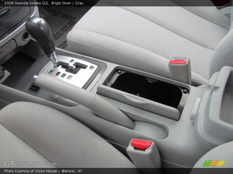 Bright Silver / Gray 2008 Hyundai Sonata GLS