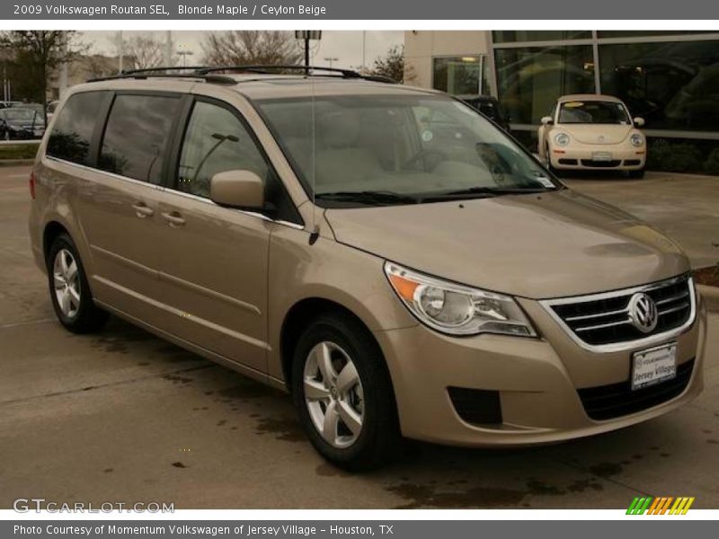 Blonde Maple / Ceylon Beige 2009 Volkswagen Routan SEL