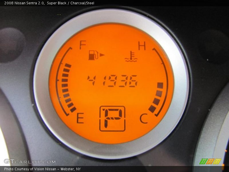 Super Black / Charcoal/Steel 2008 Nissan Sentra 2.0