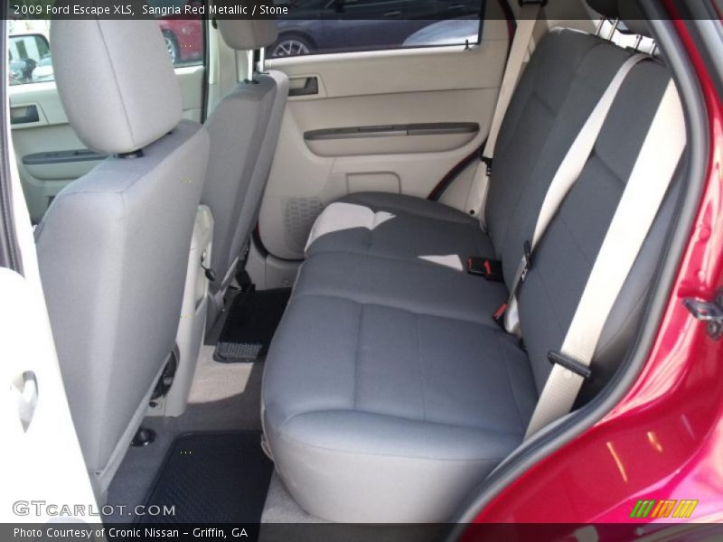 Sangria Red Metallic / Stone 2009 Ford Escape XLS