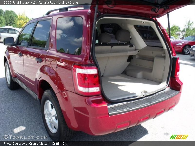 Sangria Red Metallic / Stone 2009 Ford Escape XLS