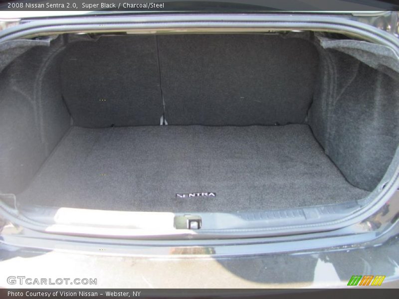 Super Black / Charcoal/Steel 2008 Nissan Sentra 2.0