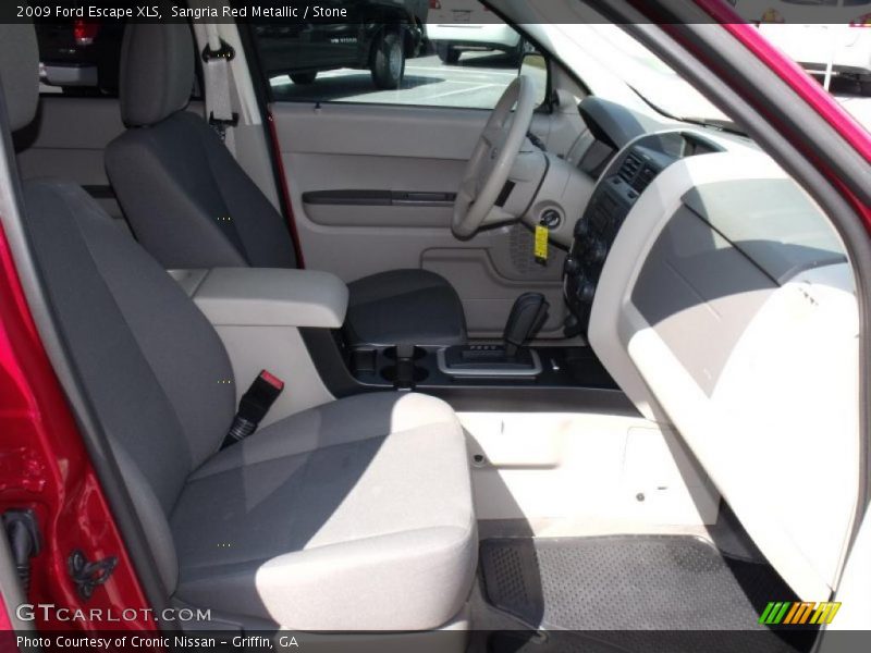 Sangria Red Metallic / Stone 2009 Ford Escape XLS