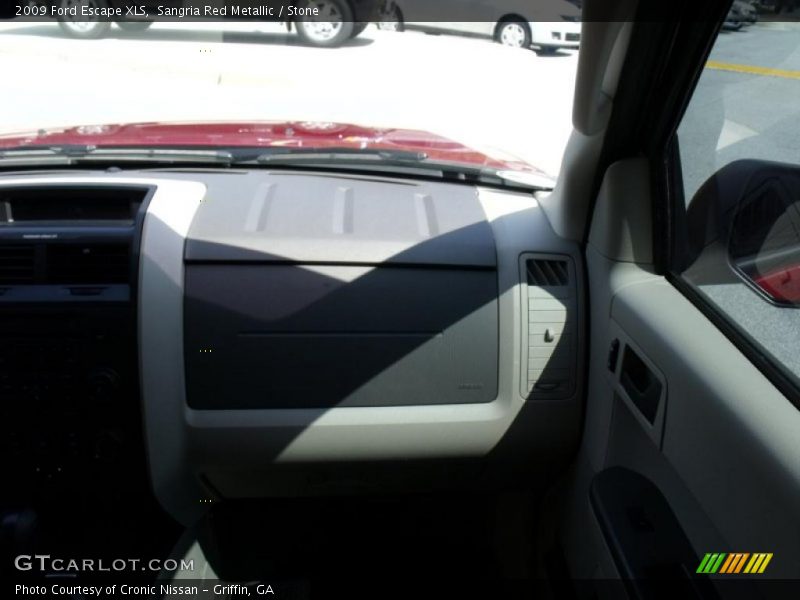 Sangria Red Metallic / Stone 2009 Ford Escape XLS