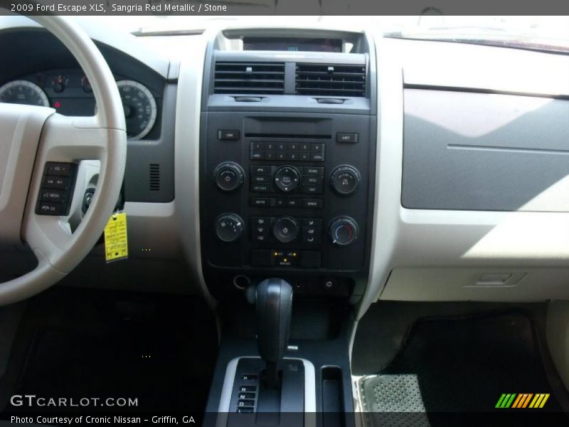 Sangria Red Metallic / Stone 2009 Ford Escape XLS