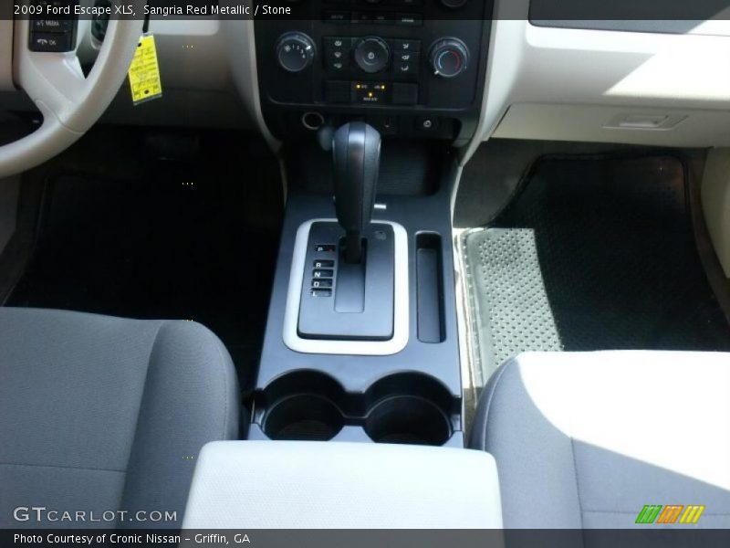Sangria Red Metallic / Stone 2009 Ford Escape XLS