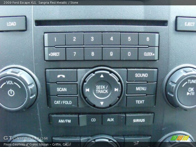 Sangria Red Metallic / Stone 2009 Ford Escape XLS