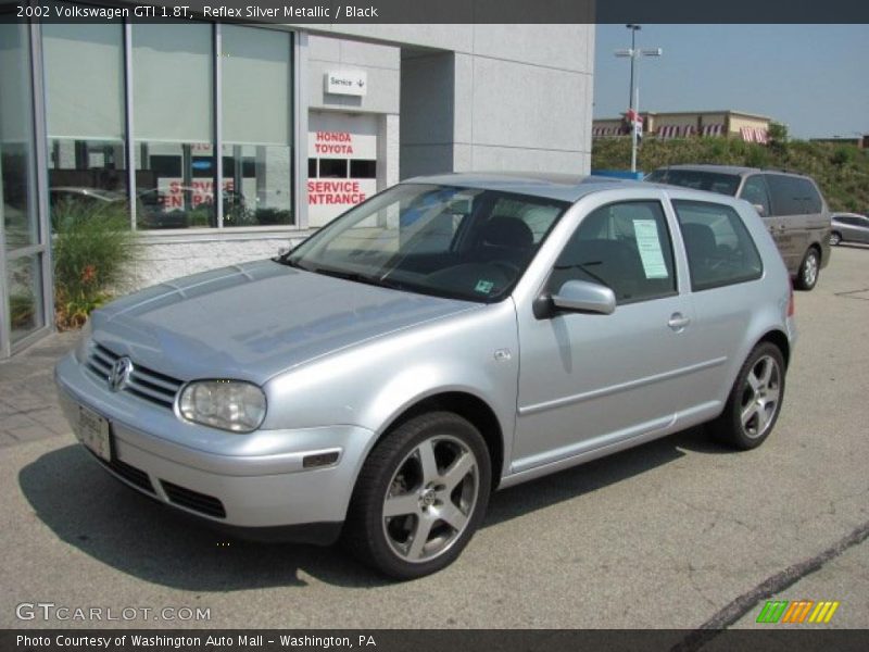 Reflex Silver Metallic / Black 2002 Volkswagen GTI 1.8T